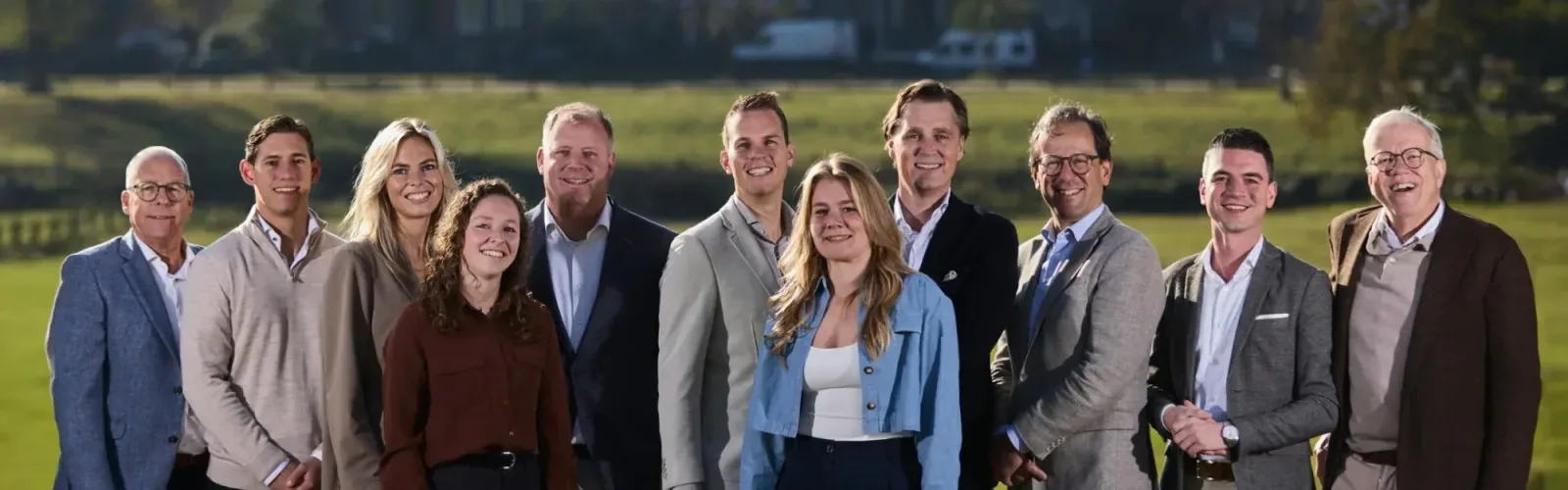 Team foto van BMV Makelaars