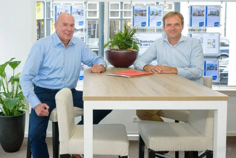 Team foto van Boekschoten & van Lieshout Makelaars & Taxateurs