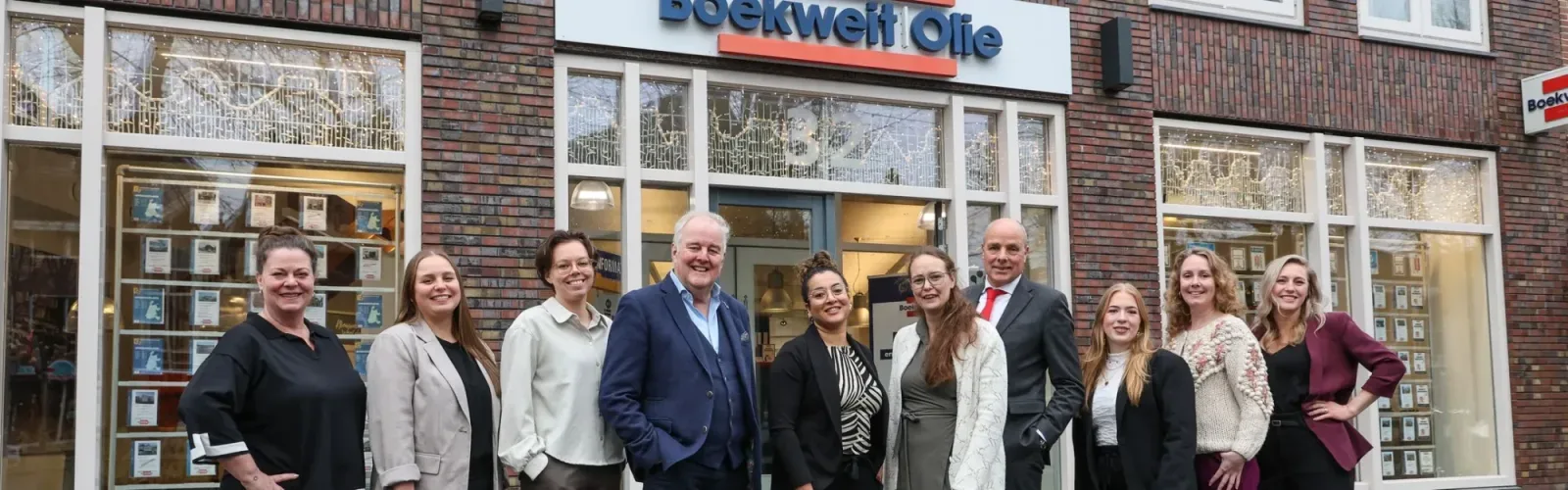 Team foto van Boekweit | Olie Makelaars/taxateurs
