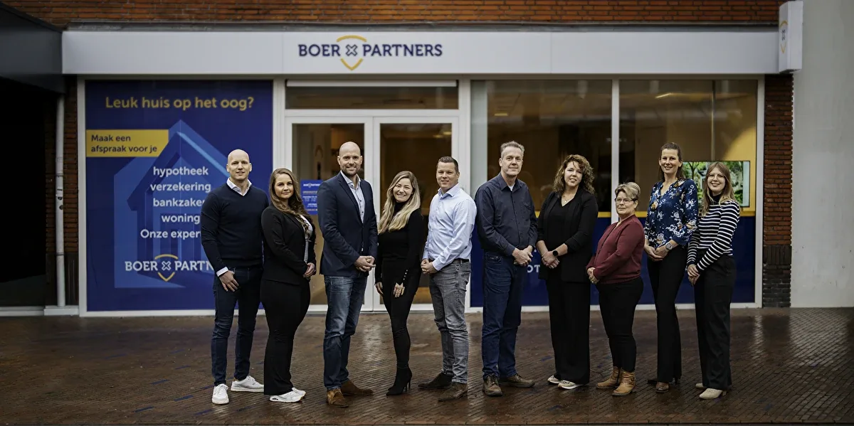Team foto van Boer en Partners Vastgoed BV