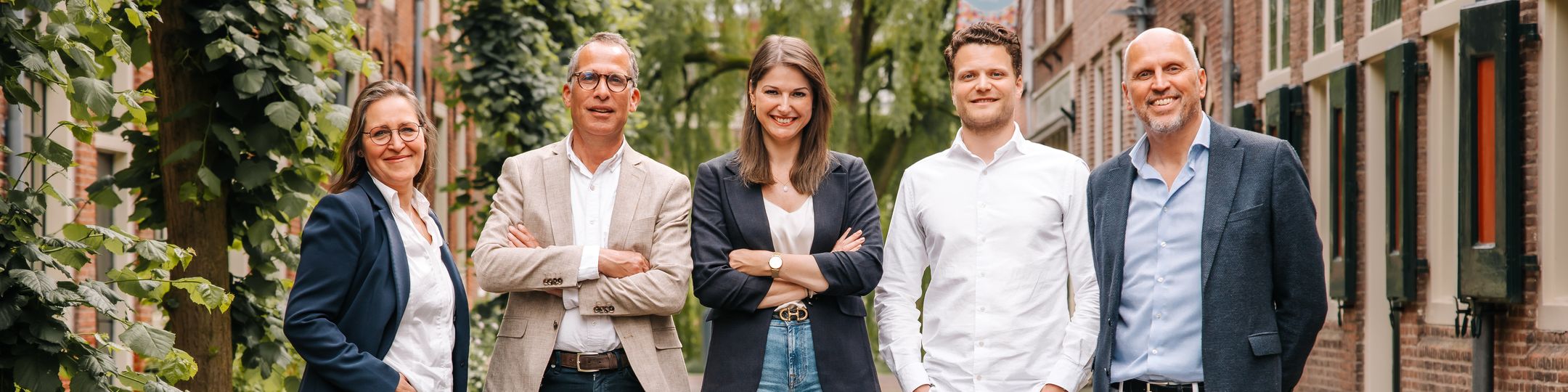 Team foto van Boonstra Heijmeijer Makelaars en Taxateurs in o.g.