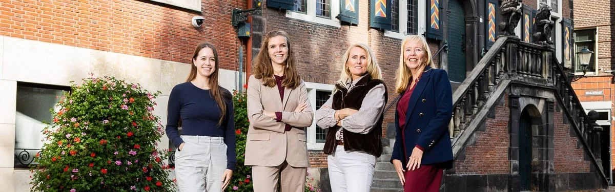 Team foto van Borgdorff Makelaars Vlaardingen