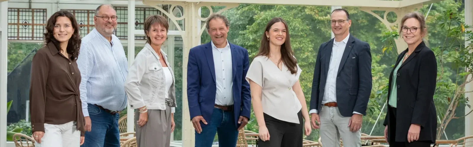 Team foto van Bos Makelaardij o.g.