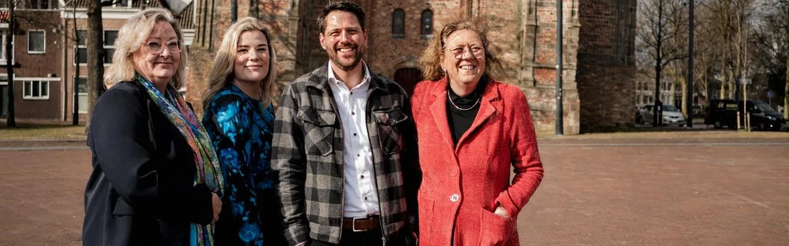 Team photo of bosma de witte makelaars