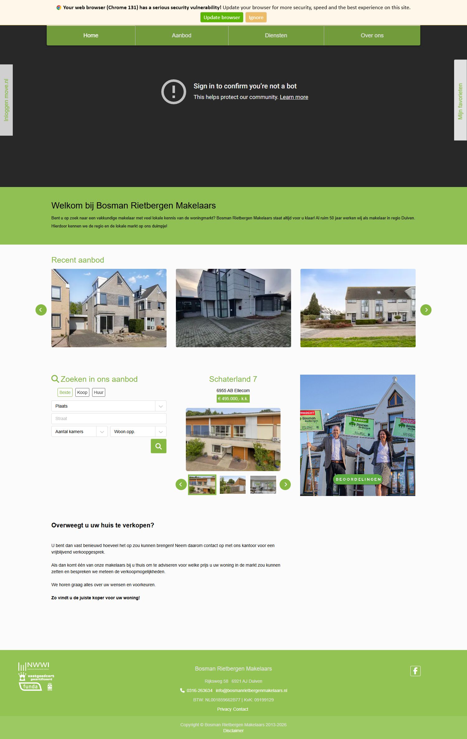 Office photo Bosman Rietbergen Makelaars