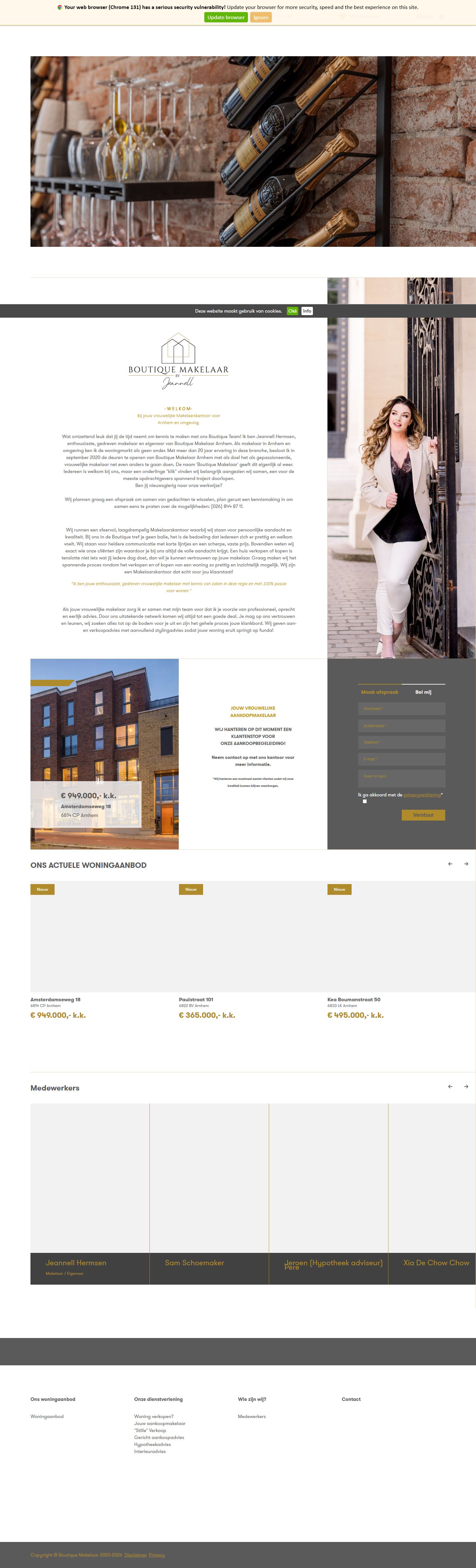 Kantoorfoto Boutique Makelaar