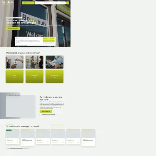 Screenshot van de website van www.bouwhuismakelaardij.nl