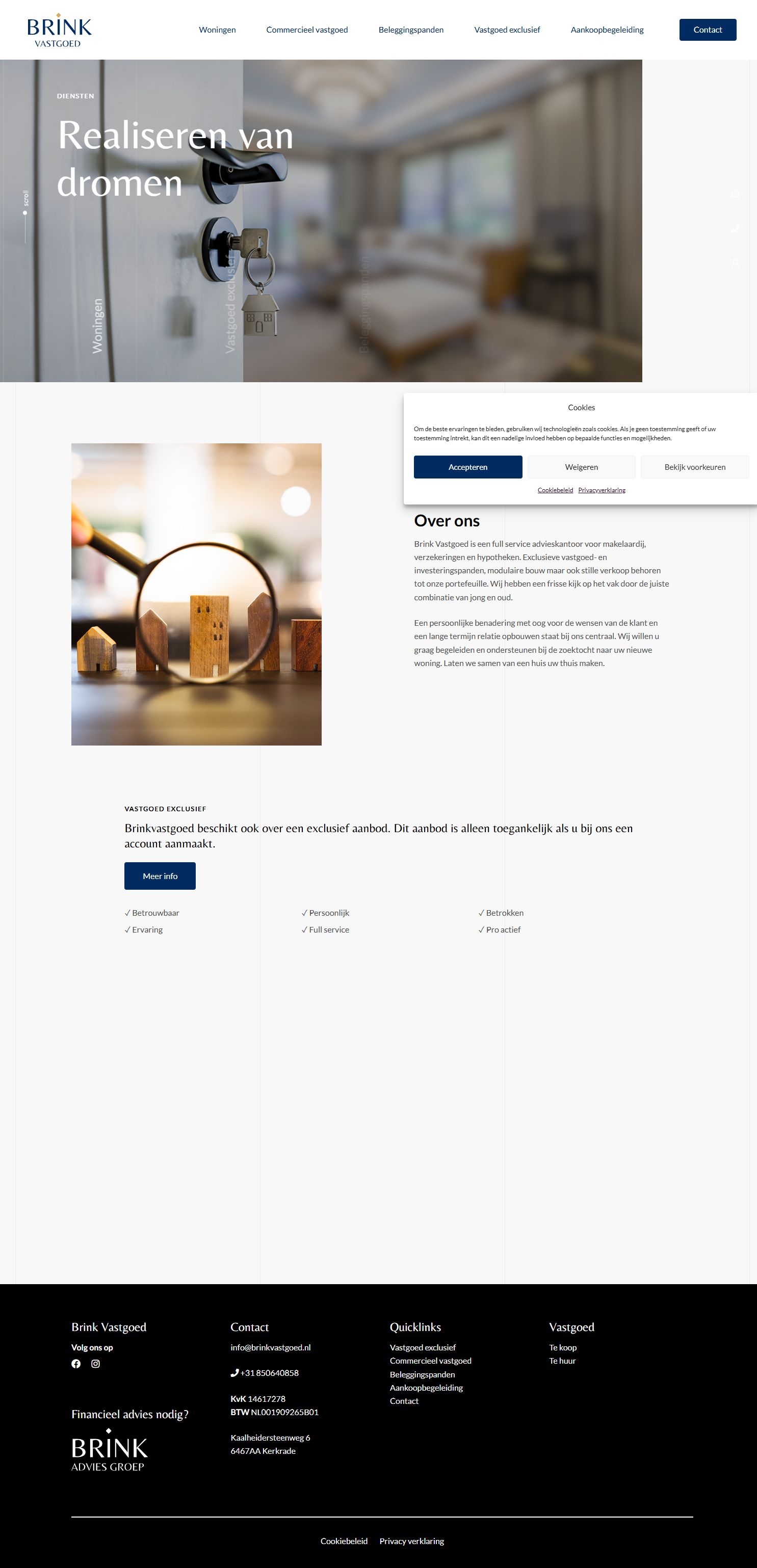 Photo du bureau de Brink Vastgoed & Advies