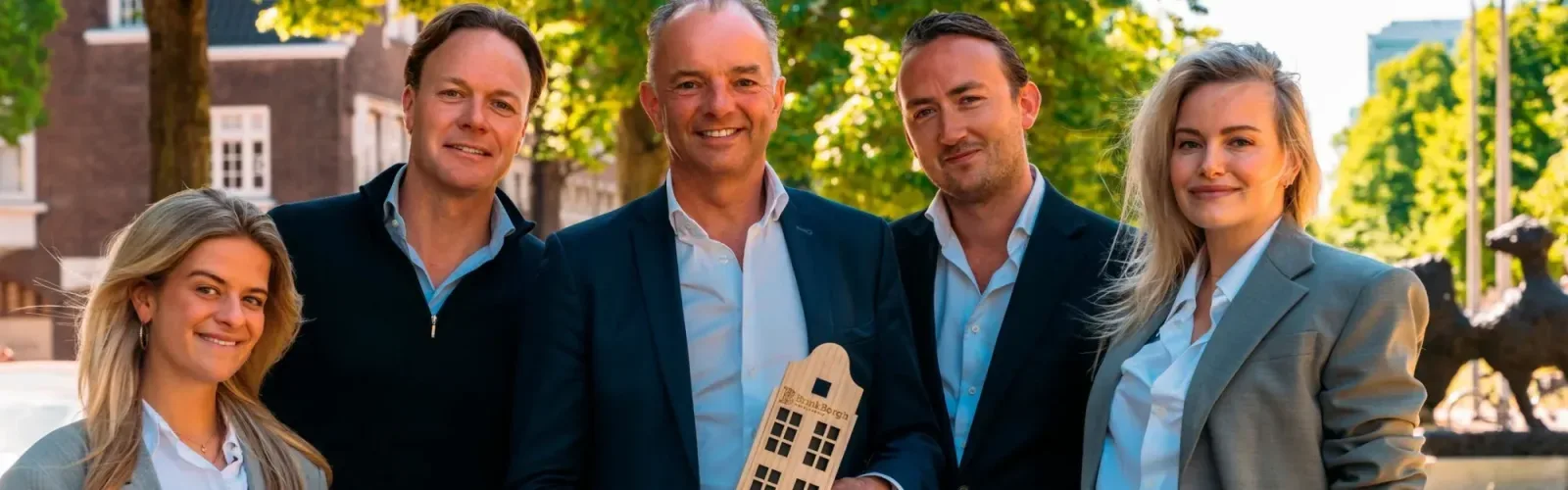 Team foto van BrinkBorgh Makelaardij