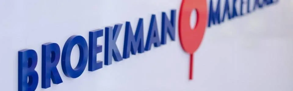 Mannschaftsfoto von Broekman Makelaars Alkmaar-Zuid