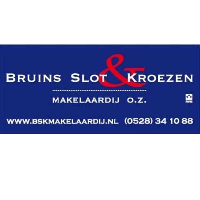 Logo Bruins Slot & Kroezen Makelaardij o.z.