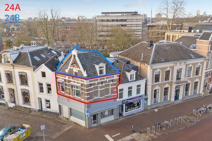 Burgemeester van Roijensingel 24B in Zwolle Foto