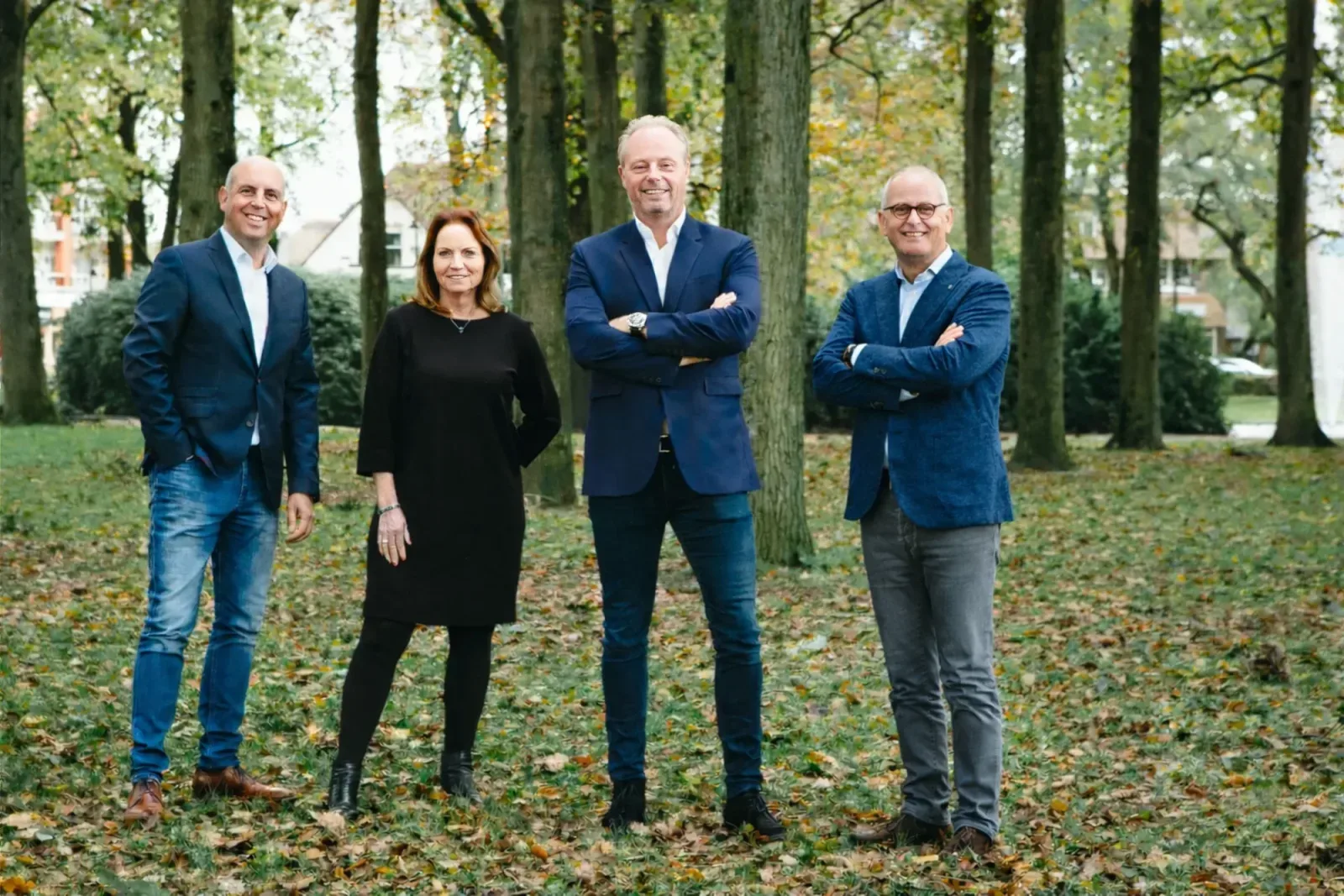 Team foto van Burgersdijk Makelaars Blaricum-Laren