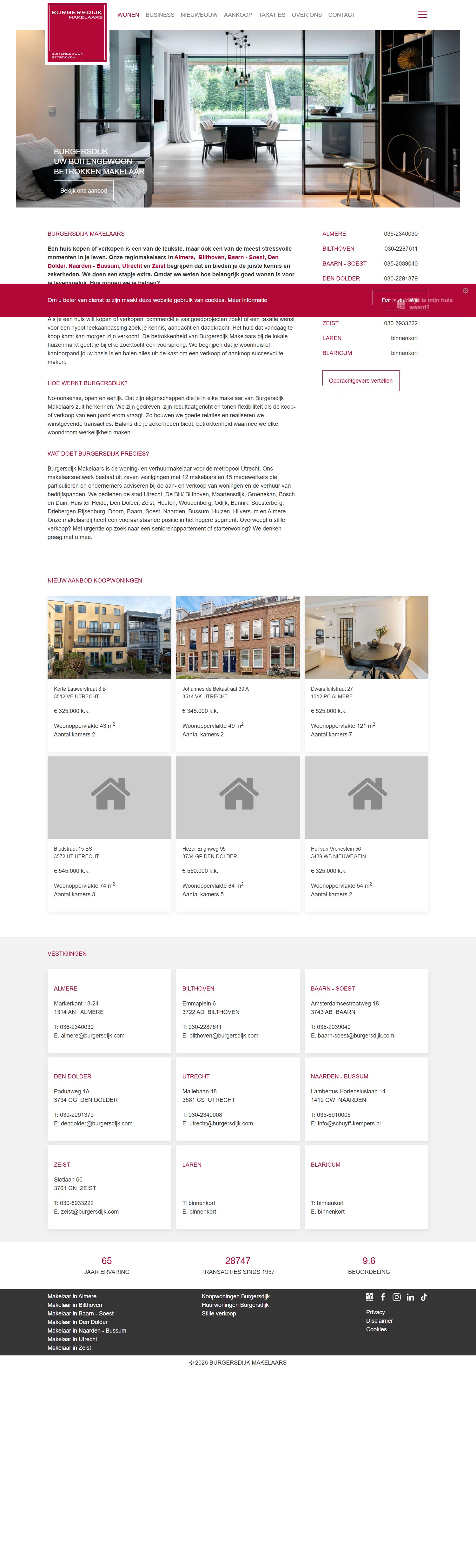 Office photo of BURGERSDIJK MAKELAARS