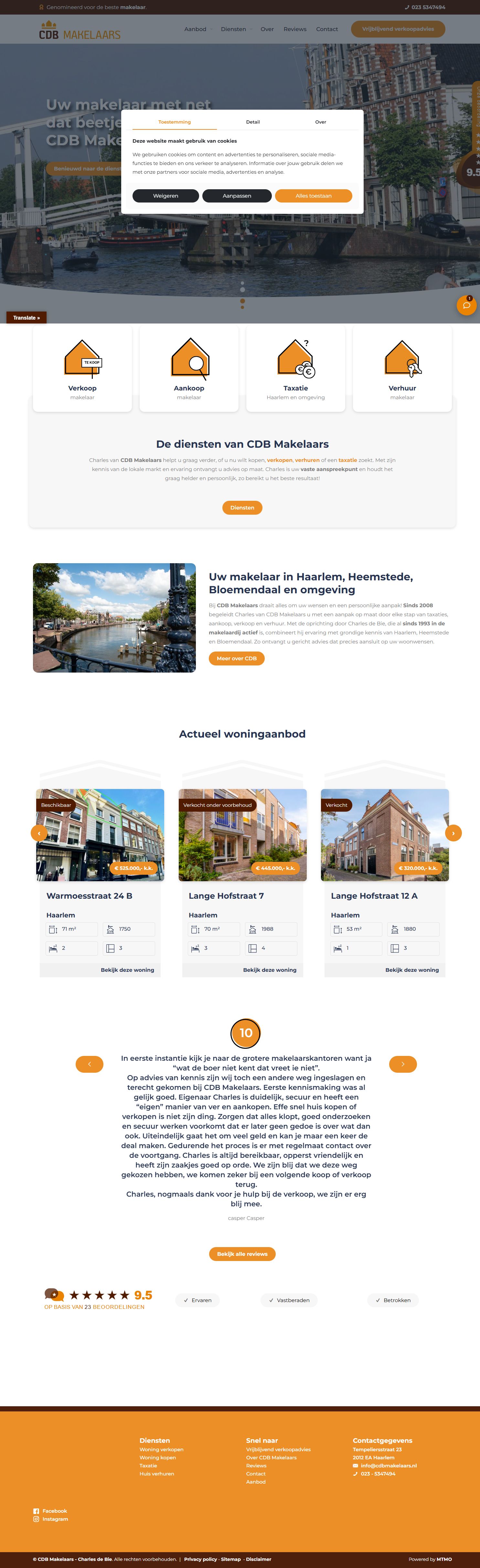 Foto del despacho CDB Makelaars