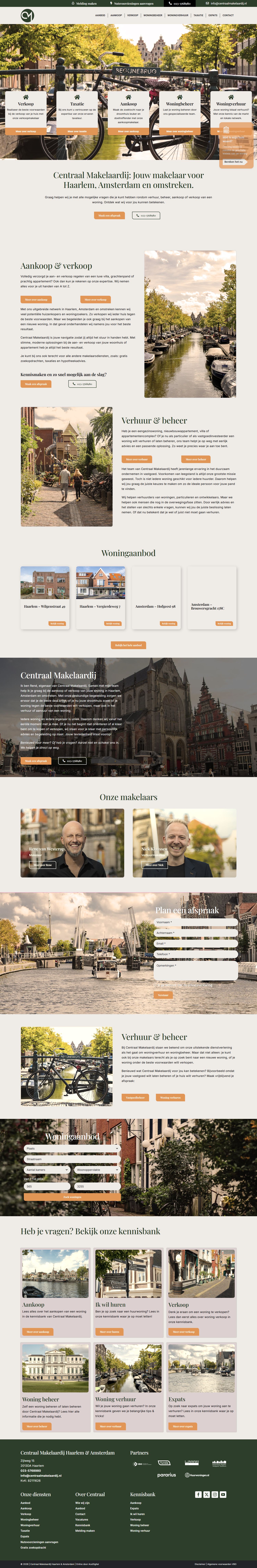 Bürofoto Centraal Makelaardij Haarlem B.V.