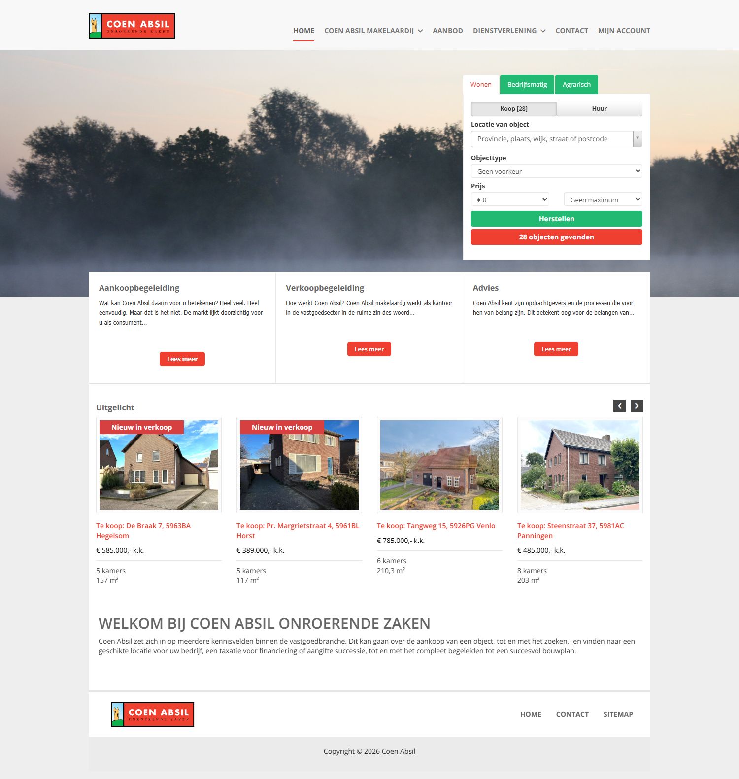 Kantoorfoto Coen Absil Onroerende Zaken