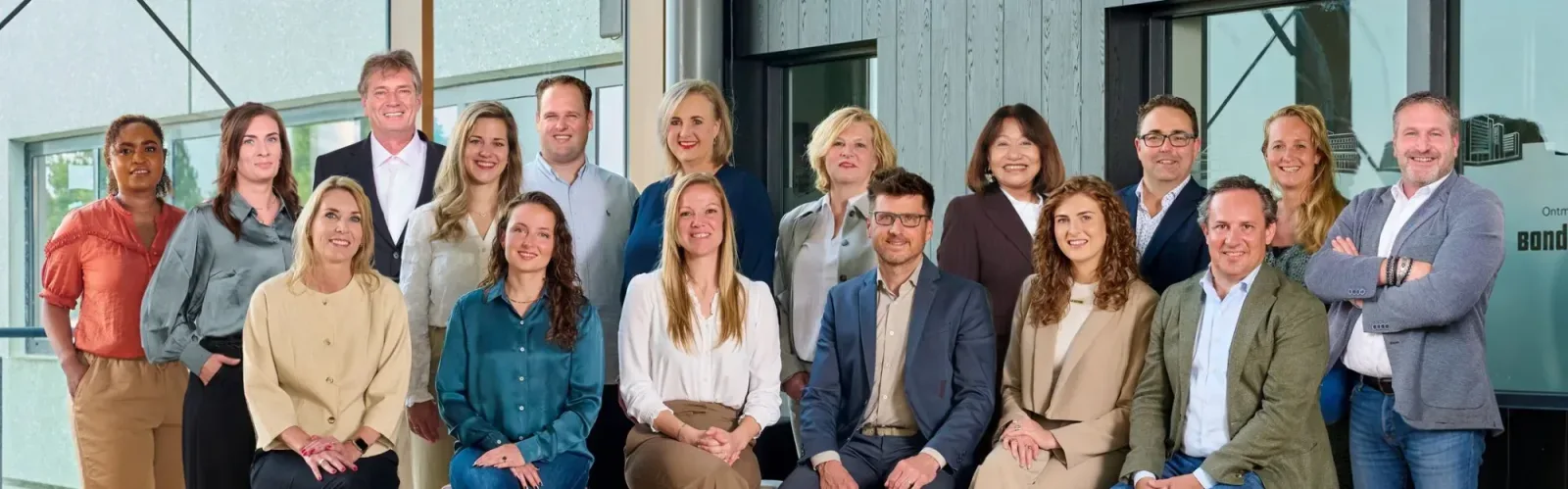 Team foto van Content+ Makelaars