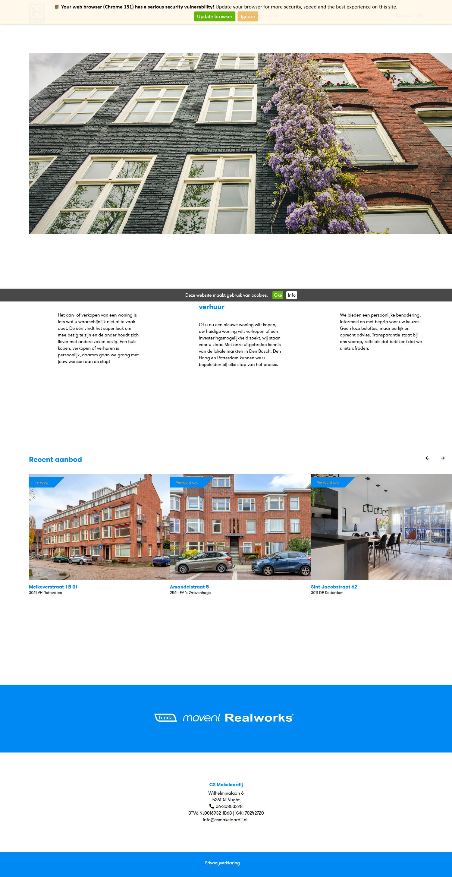 Photo de bureau CS Makelaardij