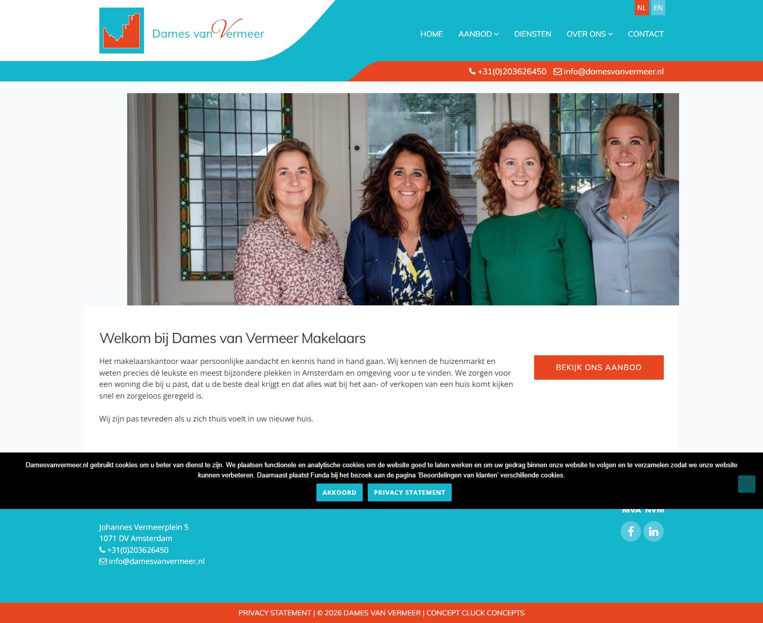 Bürofoto von Dames van Vermeer B.V.