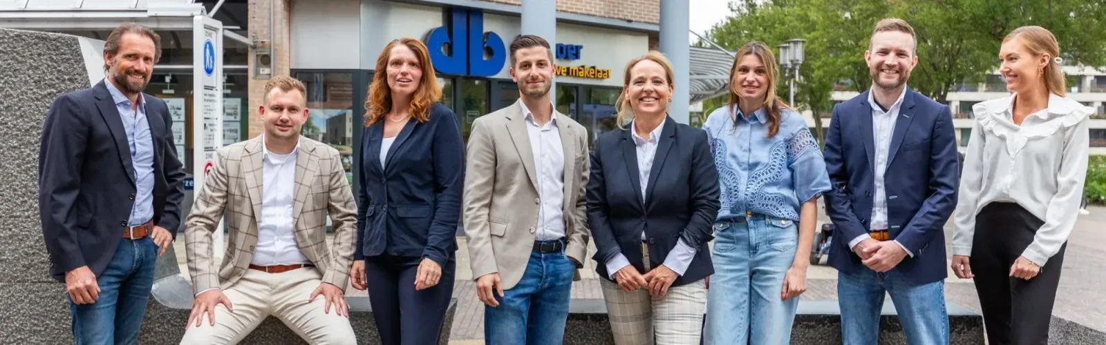 Team foto van De Boer Makelaardij en Assurantien Flevoland B.V.