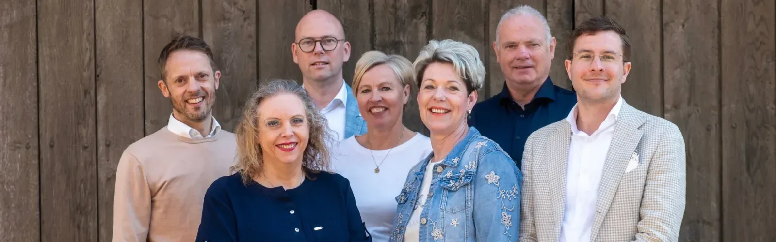 Team foto van De Bos Makelaardij en Hypotheken