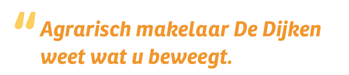 Mannschaftsfoto von De Dijken Agrarisch makelaardij