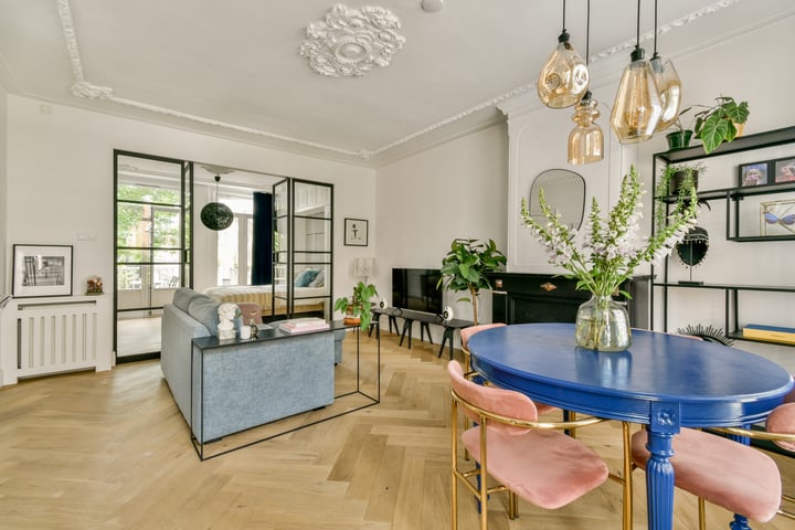 De Genestetstraat 6-2 in Amsterdam Foto