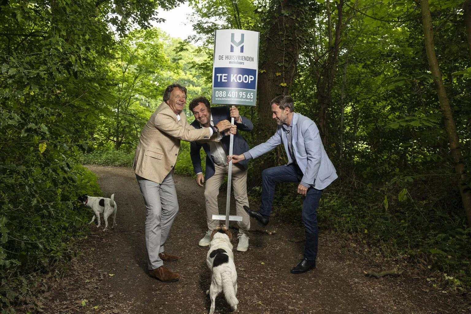 Team foto van De Huisvrienden Makelaars