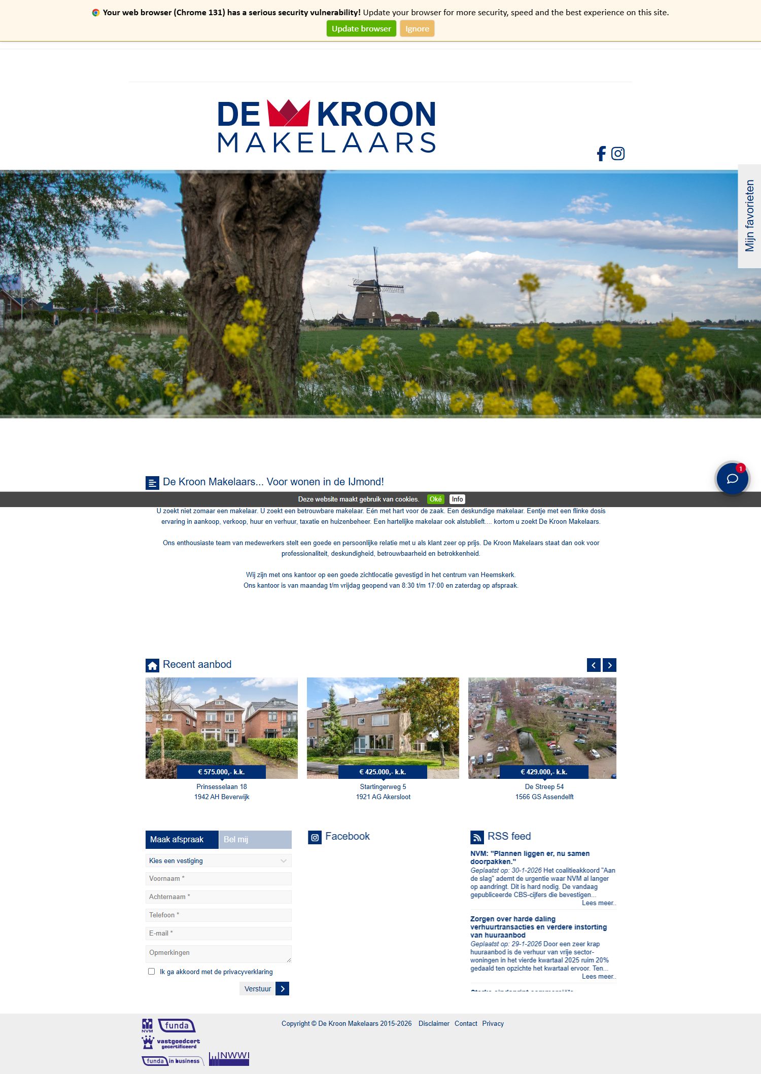 Office photo of De Kroon Makelaars