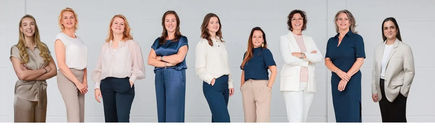 Team foto van De Laen Makelaardij