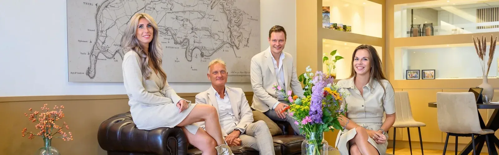 Team foto van De Lorijn Makelaars o.g.