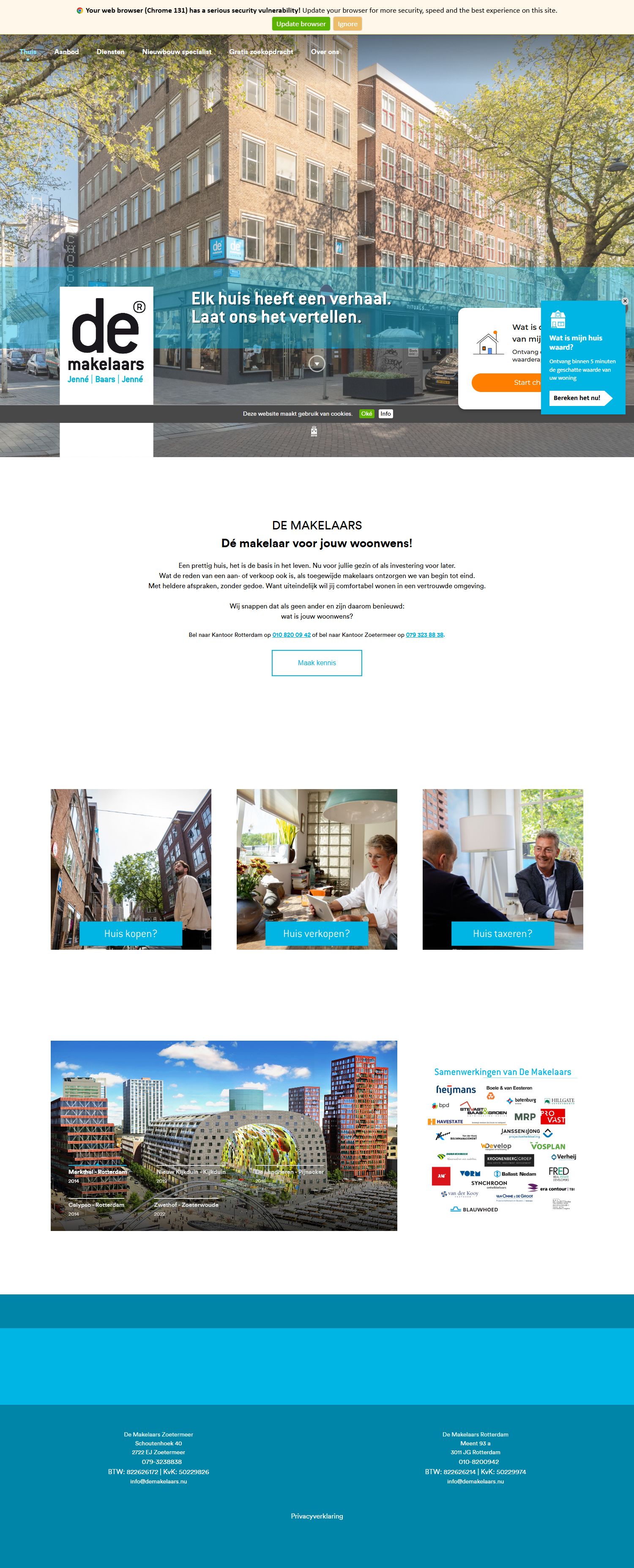 Office photo of De Makelaars Jenné | Baars | Jenné