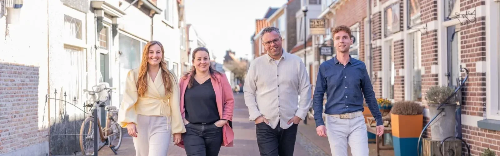 Team foto van De Nooijer Makelaars