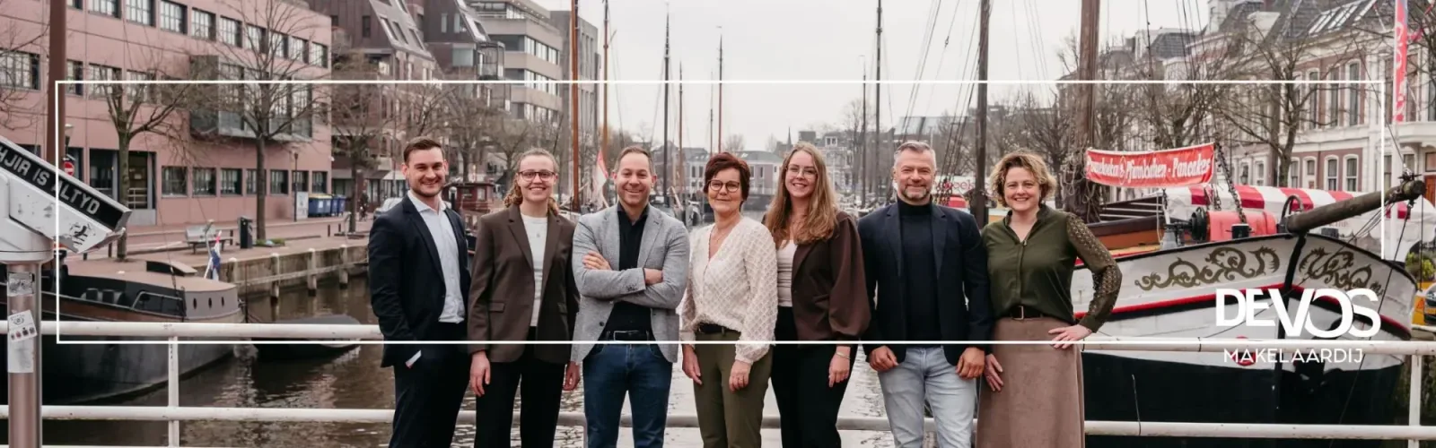 Team foto van De Vos Makelaardij B.V.