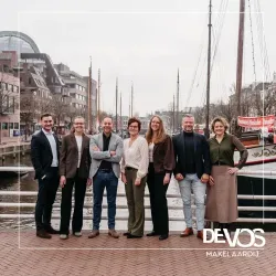 Logo van De Vos Makelaardij B.V.