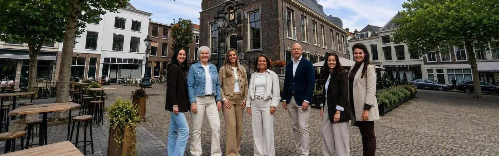 Team foto van De Witte Garantiemakelaars Schiedam
