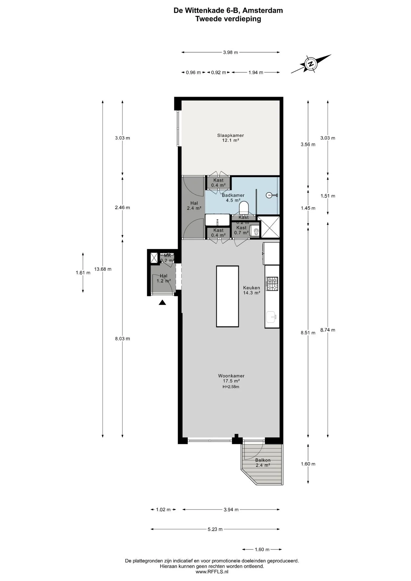 De Wittenkade 6 B Amsterdam thumbnail 31