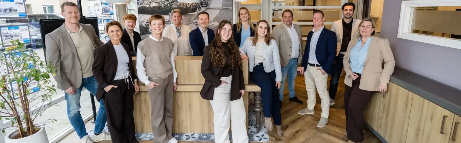 Team foto van Deen Makelaars