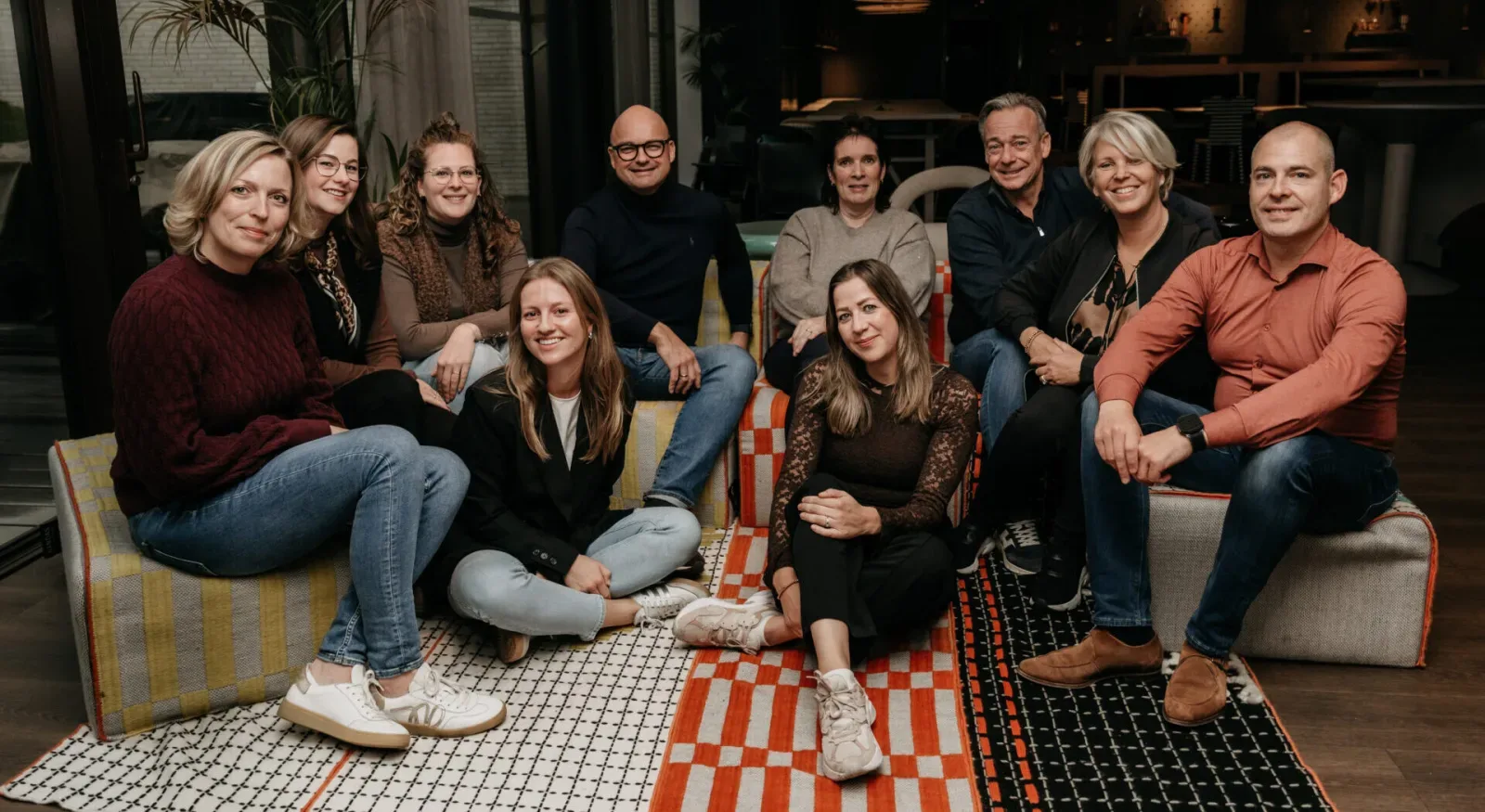 Team foto van DELTA makelaardij