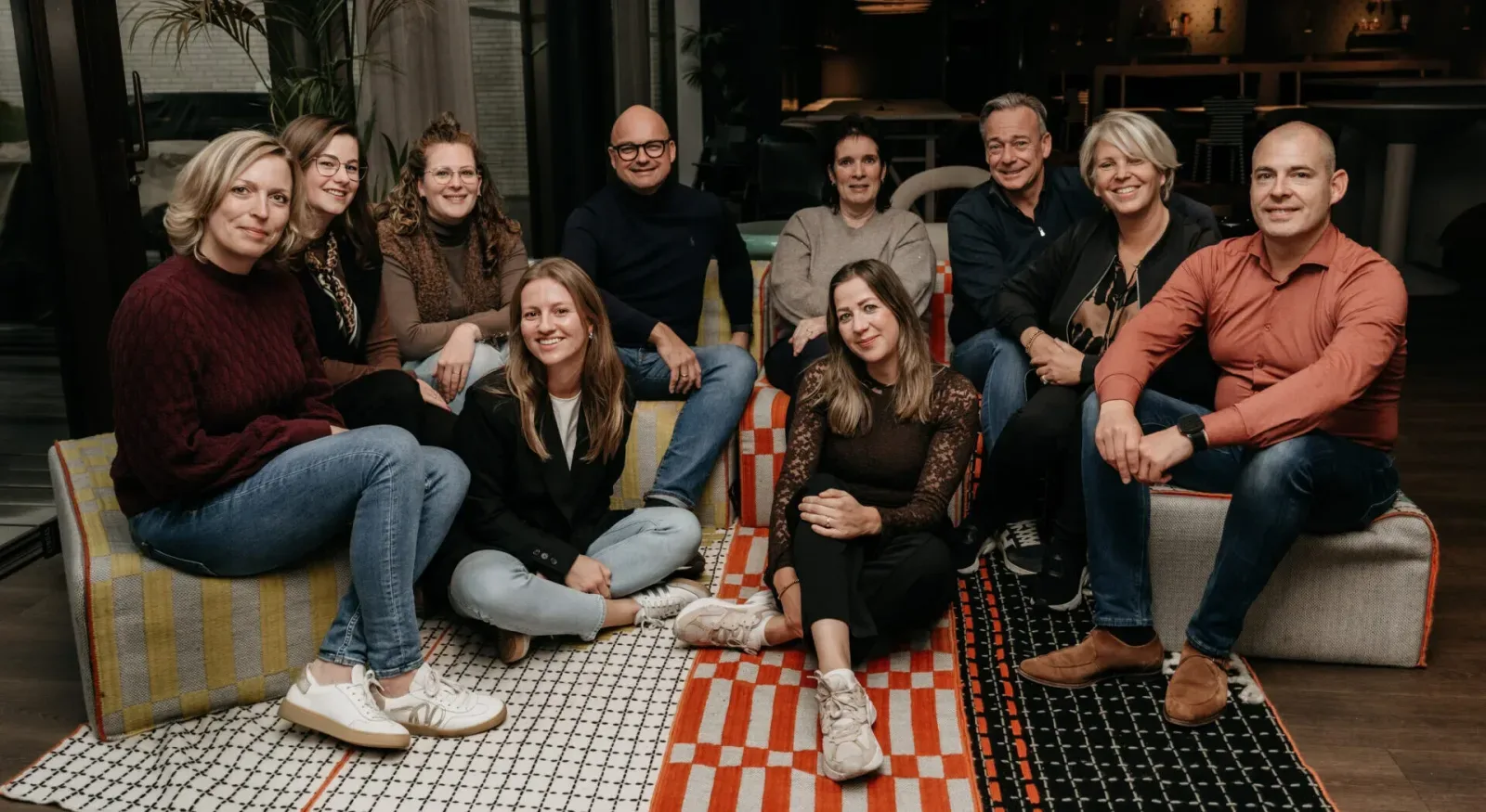 Team foto van DELTA makelaardij