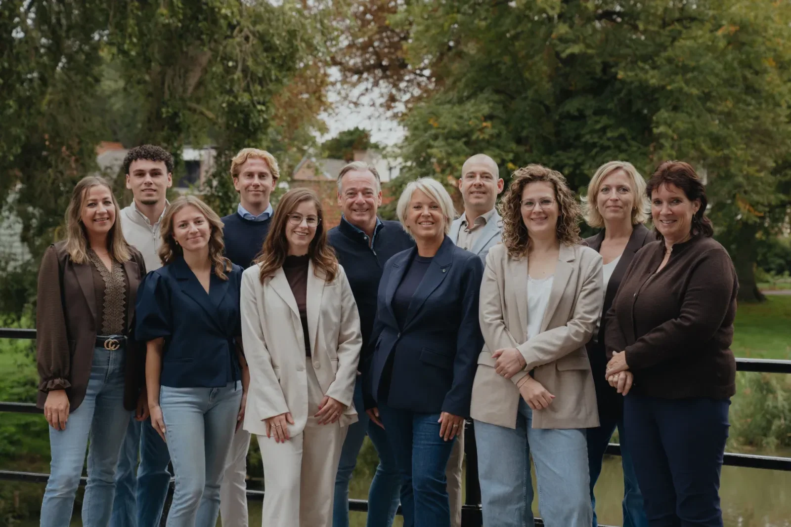 Team foto van DELTA makelaardij