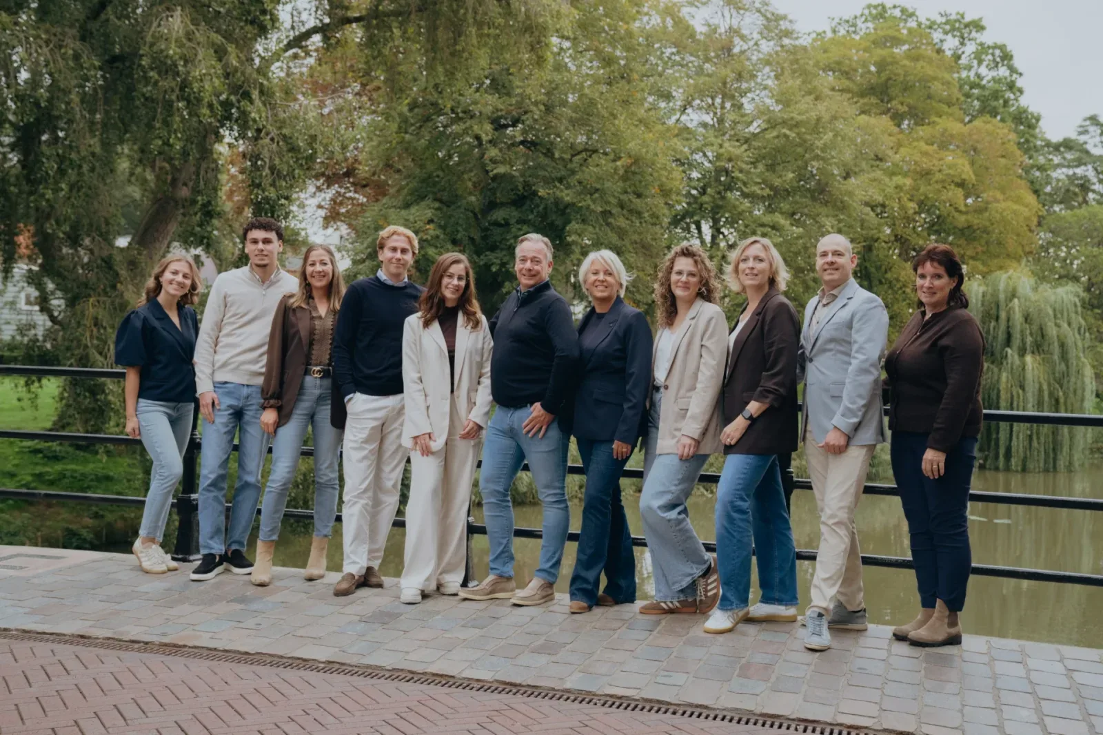 Team foto van DELTA makelaardij
