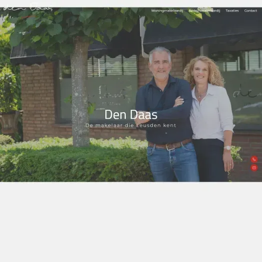 Screenshot van de website van www.ddvt.nl