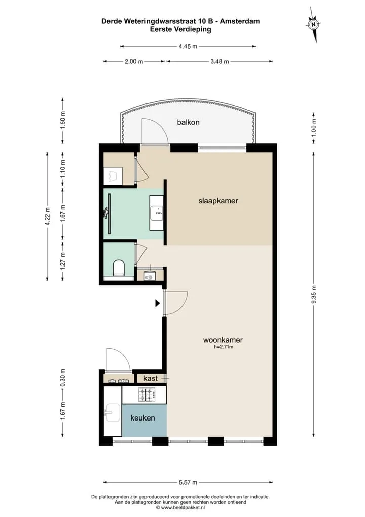 Derde Weteringdwarsstraat 10 B Amsterdam thumbnail 29