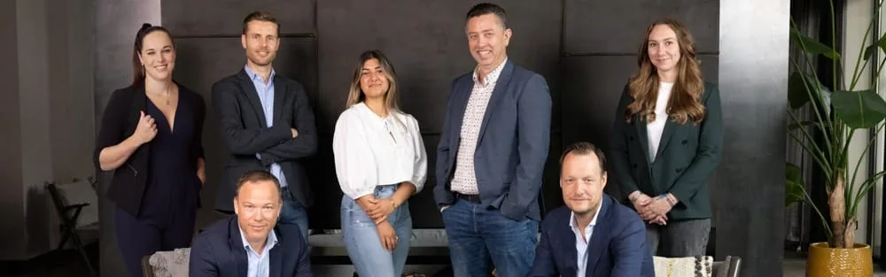 Team foto van DHVC Vastgoed