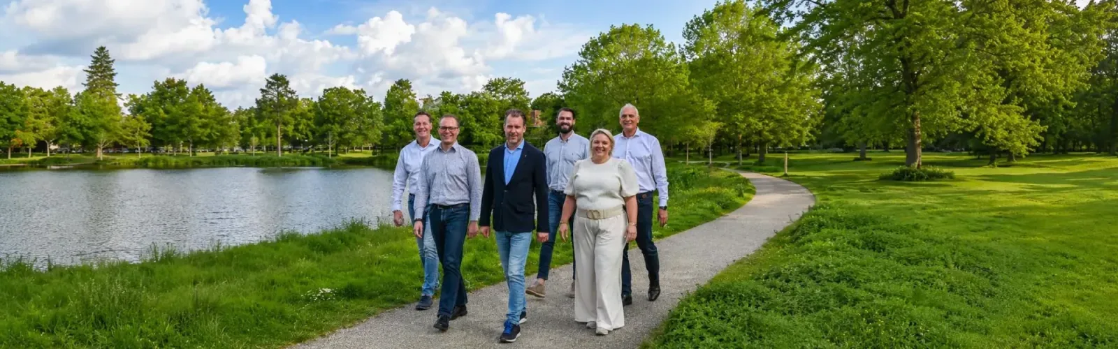 Team foto van Dijkhuizen Makelaars