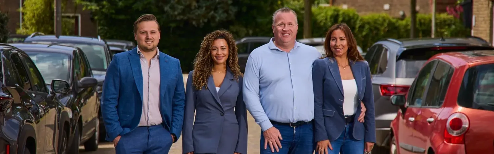 Team foto van Domvast Makelaars