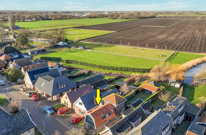 Dorpsstraat 121a in Winkel Foto