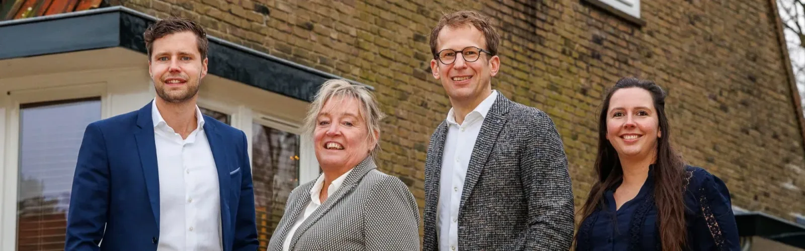 Team foto van Drenth Makelaars